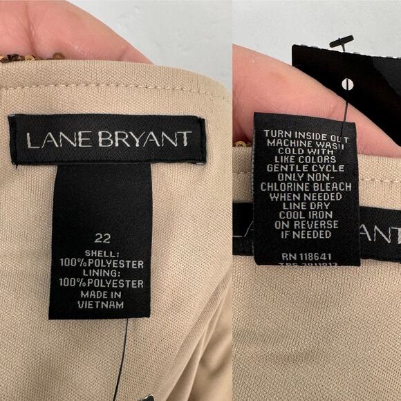 NWT Lane Bryant Sequin Maxi Skirt Gold Metallic Mermaid Vegas Holiday Size 22 - Picture 8 of 10